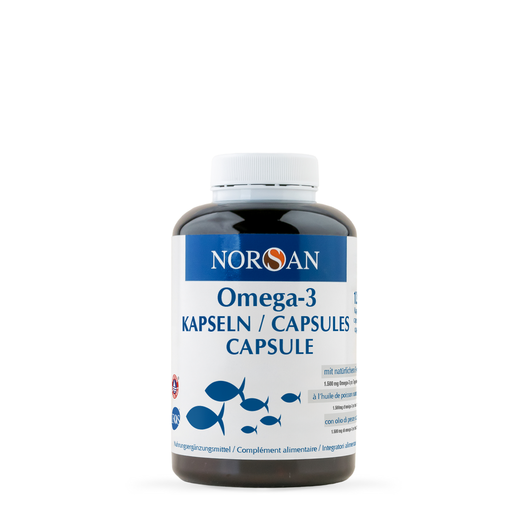 NORSAN Oméga-3 Fischol caps bte 120 pce