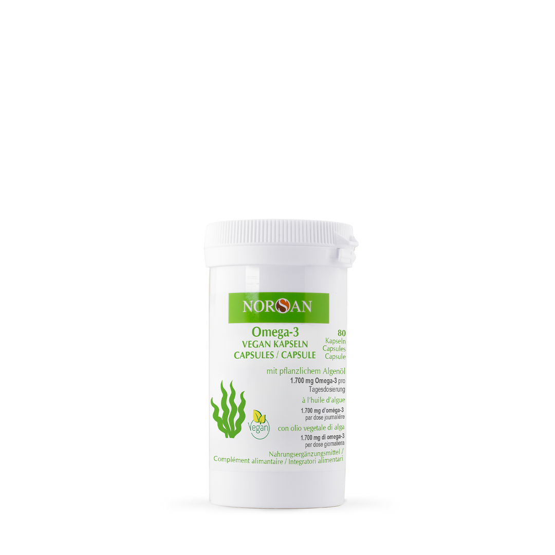 NORSAN Oméga-3 caps vegan bte 90 pce