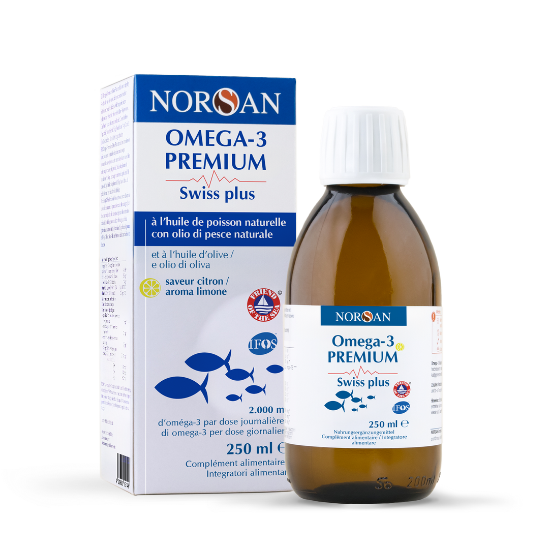 NORSAN Oméga-3 Premium Swiss plus Ol fl 250 ml