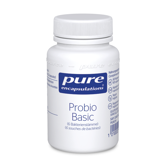 PURE Probio Basic (6 souches de bactéries) capsules 60 pces