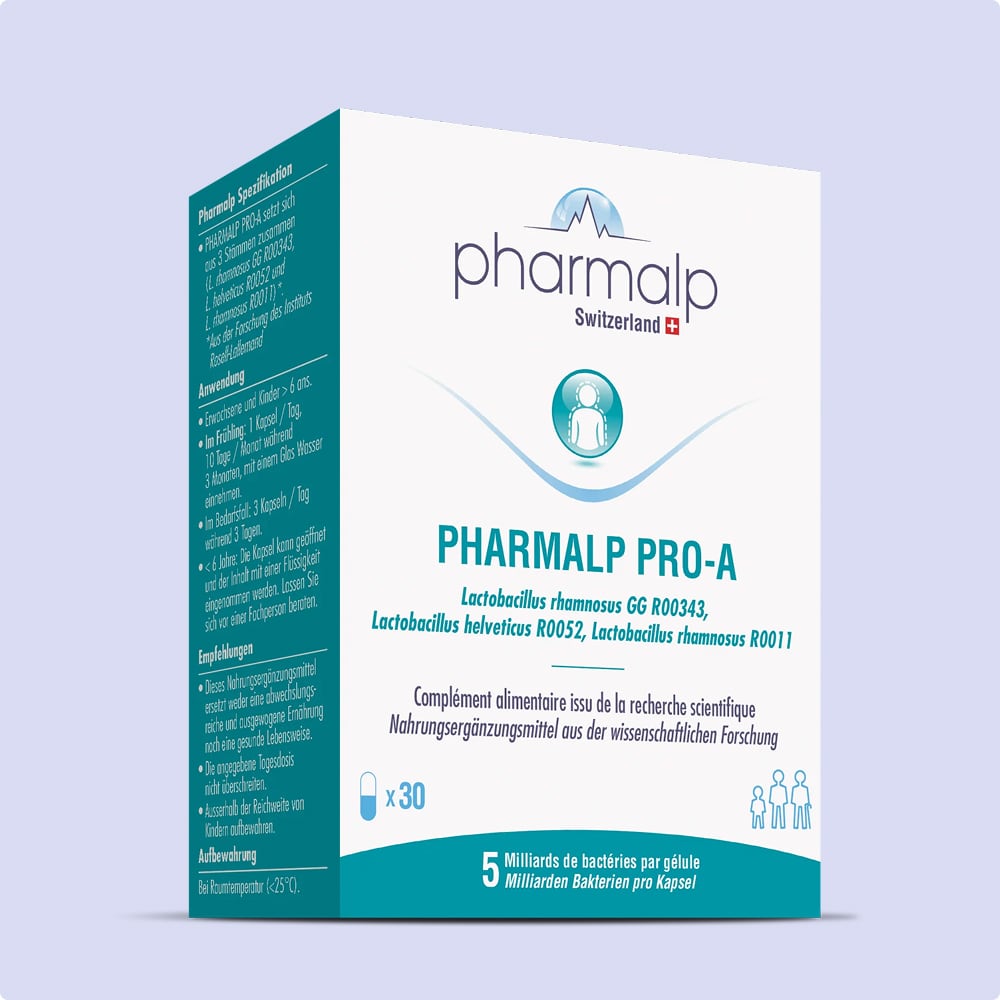 Pharmalp Pro-A Probiotika 30 Kapseln.