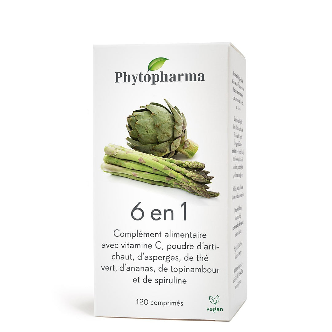 Phytopharma 6 en 1 cpr 120 pce