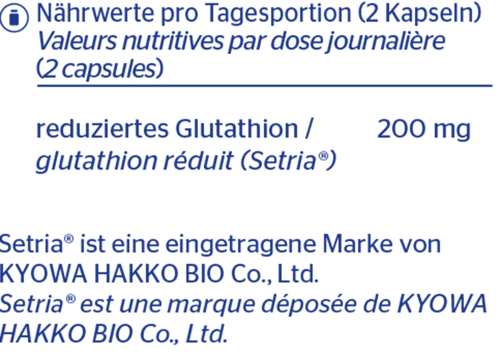 dose journalire de glutathion Cure Puissance 4 - Les Herbolistiques Des recherches indiquent que des supplments comme le slnium Complexe de L-Glutathion Liposomal |