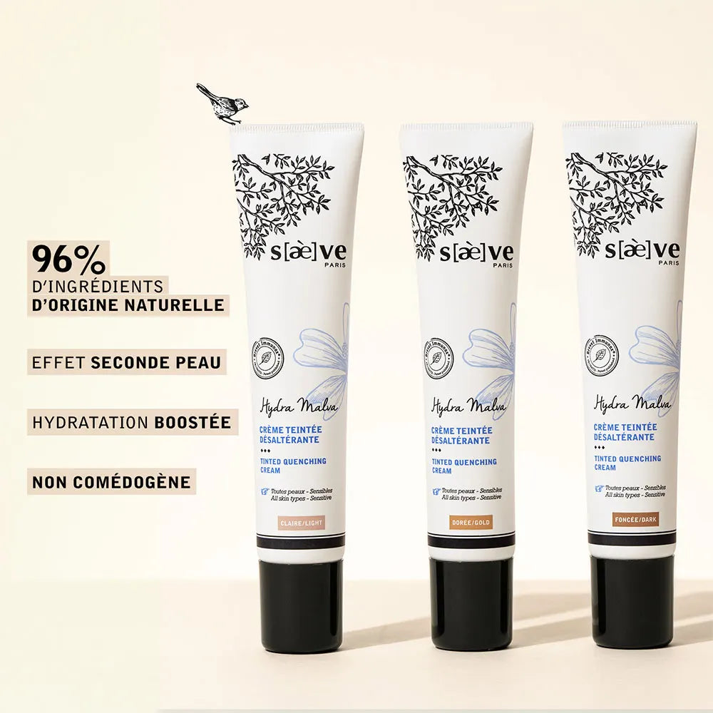 SaèVE Hydra Malva crème teintée désaltérante dorée 40 ml