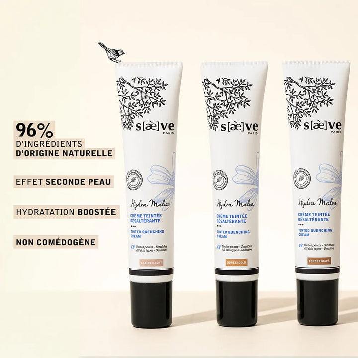 SaèVE Hydra Malva crème teintée désaltérante dorée 40 ml