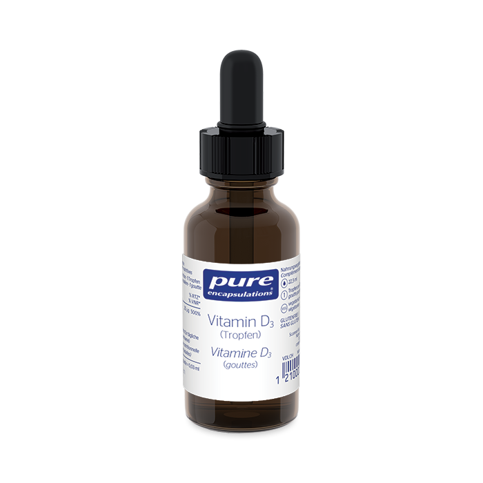 PURE Vitamine D3 (1000 UI/goutte) 22,5 ml