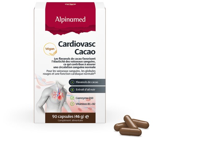 Alpinamed Cardiovasc Cacao caps 90 pce
