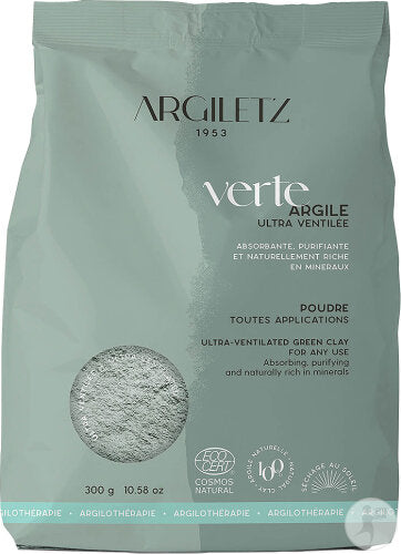 Argiletz argile verte ultra ventilée 300g - Médecine Complémentaire Genève