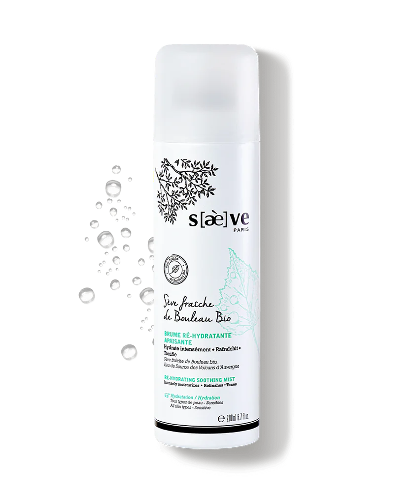 SaèVE Sève fraîche de Bouleau Bio brume ré-hydratante apaisante 200 ml