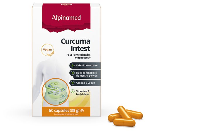 ALPINAMED Curcuma Intest caps 60 pce