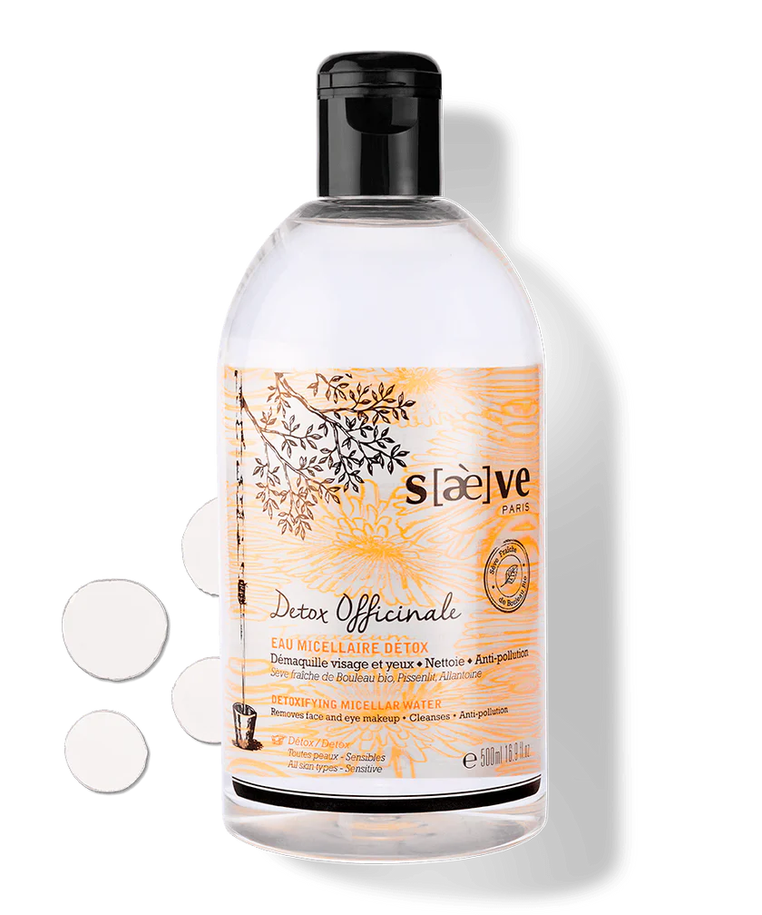 SaèVE Détox Officinale eau micellaire détox fl 500 ml