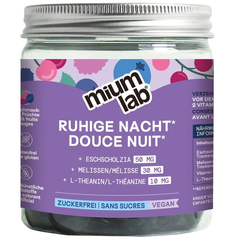 MIUMLAB Gummies douce nuit bte 42 pce