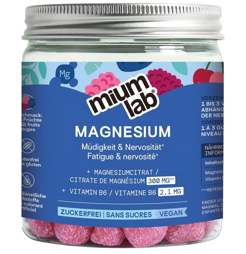MIUMLAB Gummies Magnésium bte 42 pce