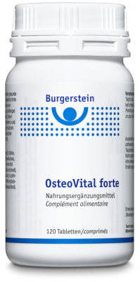 BURGERSTEIN OsteoVital forte comprimés boîte 120 pièces