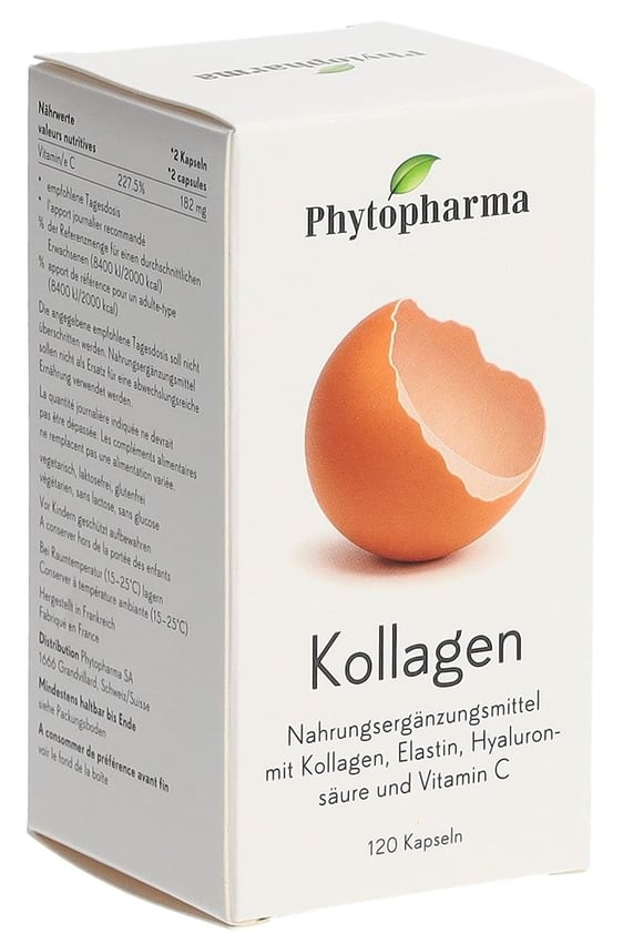 Phytopharma collagène capsules 120 pces - Médecine Complémentaire Genève