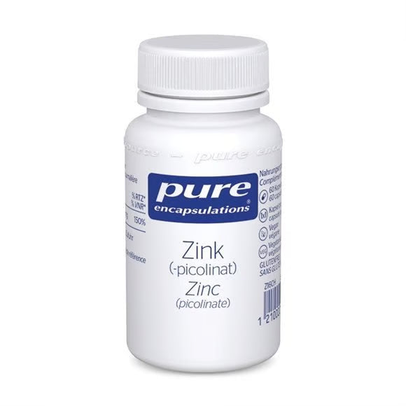 PURE Zinc (picolinate)  5 mg capsules 60 pces