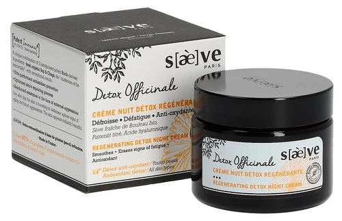 SaèVE Détox Officinale crème nuit détox régénérante 50 ml