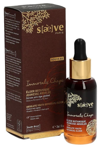 SaèVE Immortalis Chaga élixir botanique jeunesse absolue 30 ml