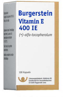 Burgerstein Vitamin E 400 IE 100 Kapseln