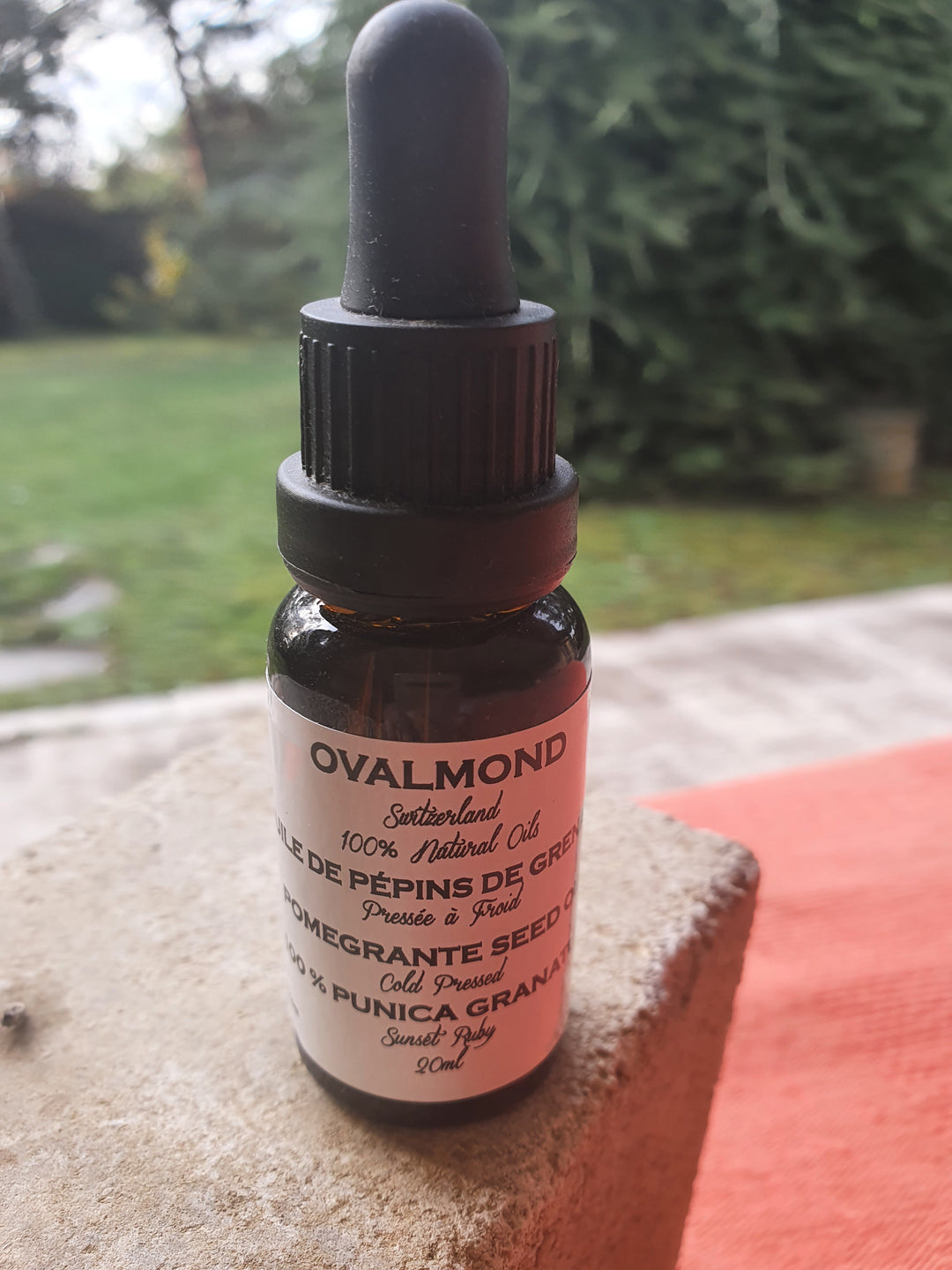 Pomegranate Seed Oil Ovalmond Cold Pressed 20ml