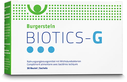 BURGERSTEIN Biotics-G Pulverbeutel 30 Stück