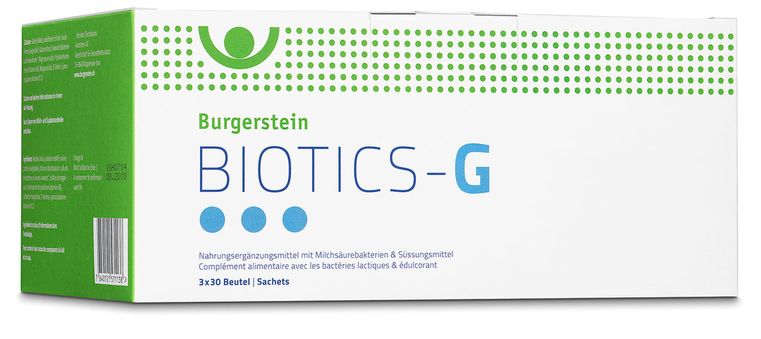 BURGERSTEIN Biotics-G Pulver 3 x 30 Stück
