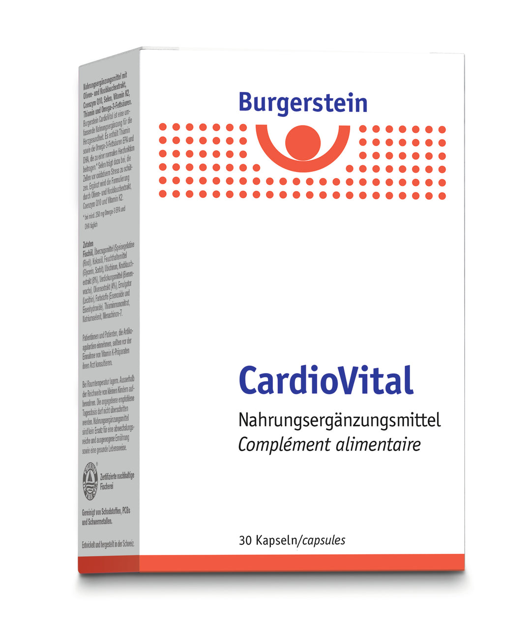 BURGERSTEIN CardioVital capsules 30 pièces
