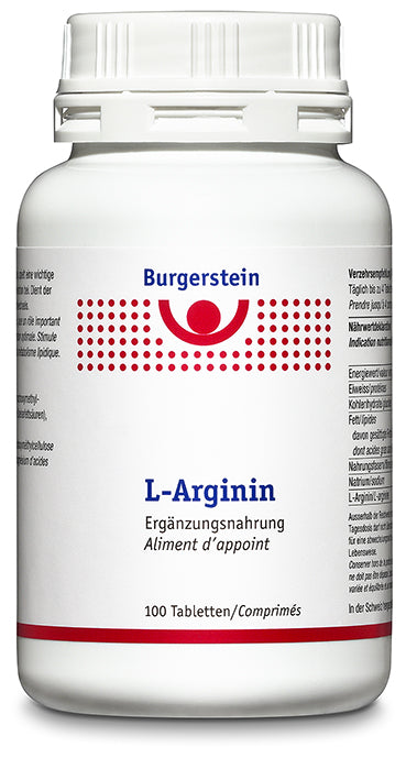 BURGERSTEIN L-Arginin comprimés 100 pièces
