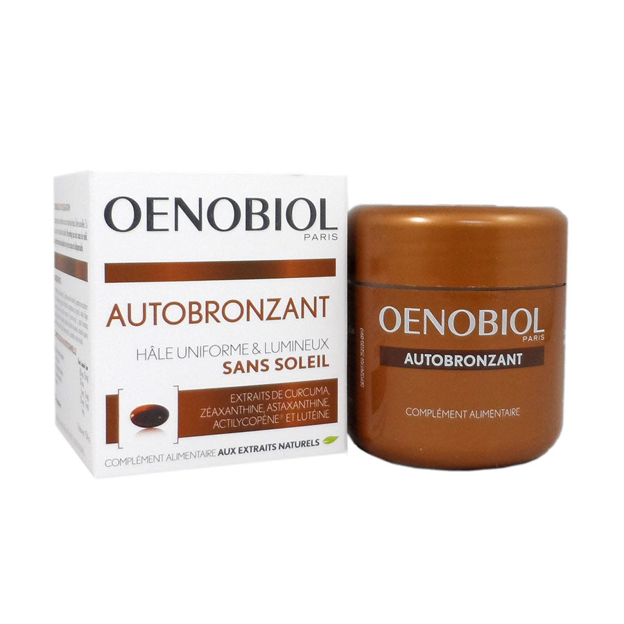 Oenobiol Autobronzant 30 capsules - Médecine Complémentaire Genève