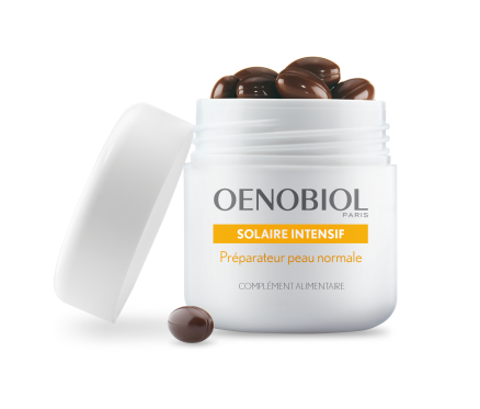 Oenobiol Solaire Intensif 30 capsules - Médecine Complémentaire Genève