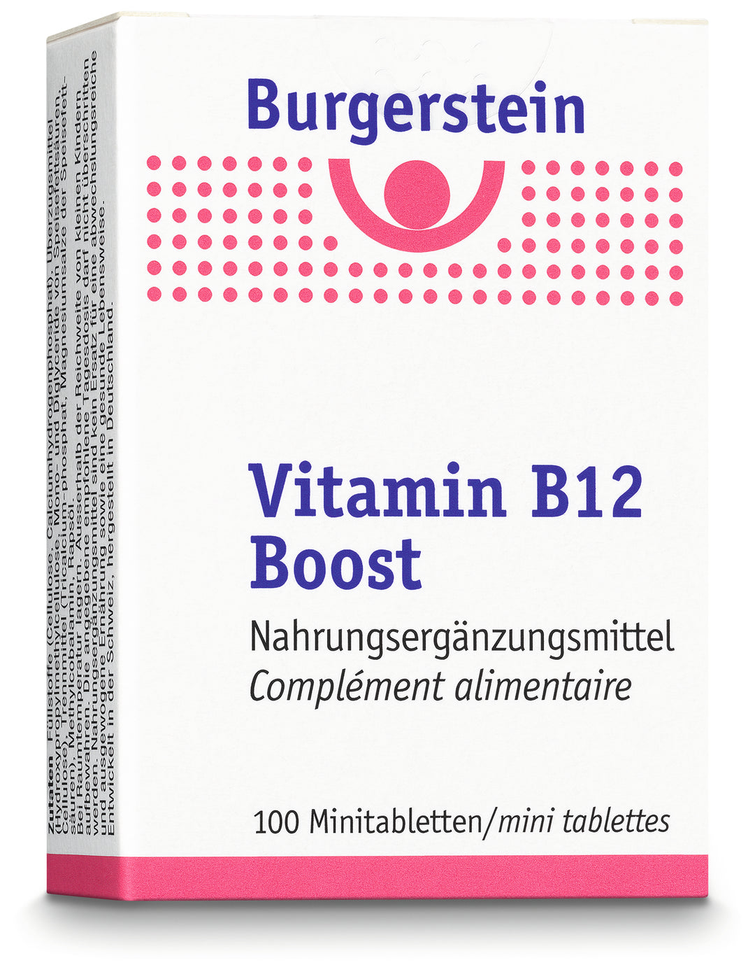 BURGERSTEIN Vitamin B12 Boost mini tablets 100 pieces