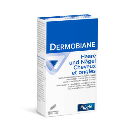 Dermobiane Cheveux & ongles 40 gélules - Médecine Complémentaire Genève