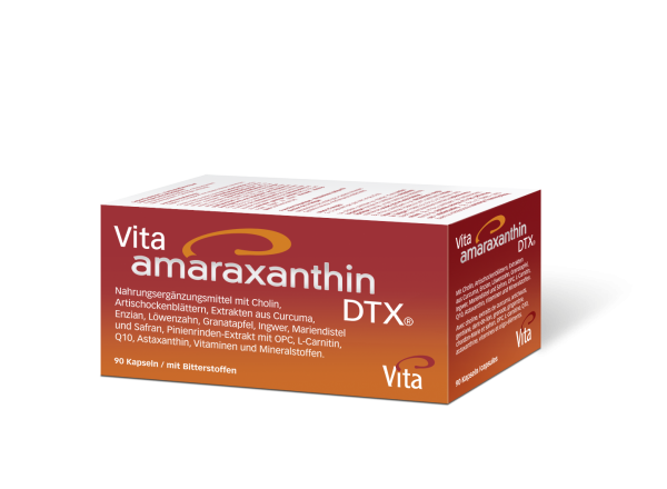 Vita Amaraxanthin DTX 90 capsules - Médecine Complémentaire Genève
