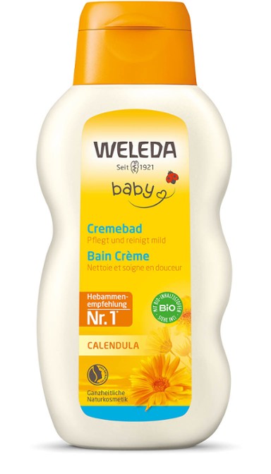 Weleda Baby Bain Crème Calendula 200 ml - Médecine Complémentaire Genève