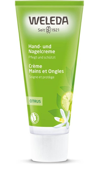 Weleda Crème Mains et Ongles au Citrus 50 ml - Médecine Complémentaire Genève