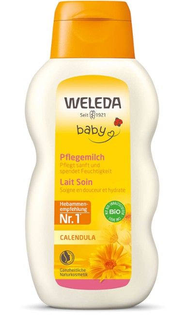 Weleda Baby Lait Soin au Calendula 200 ml - Médecine Complémentaire Genève