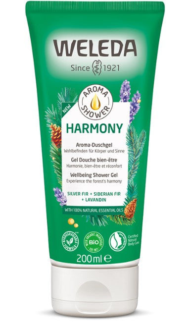Weleda Aroma Shower Harmony Wellness Shower Gel 200ml