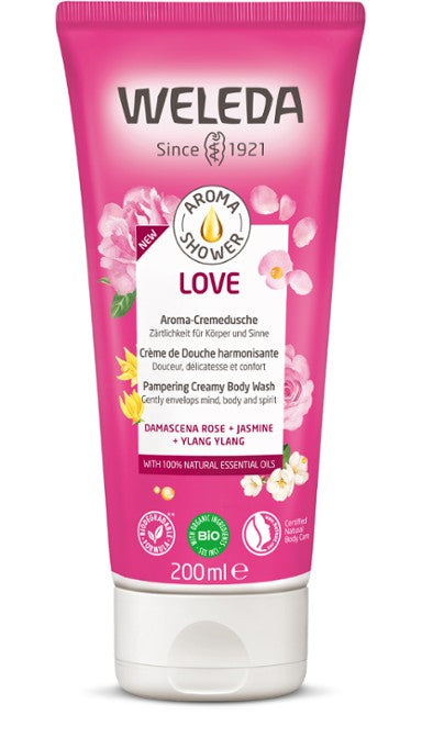 Weleda Aroma Shower Love Harmonizing Shower Cream 200ml